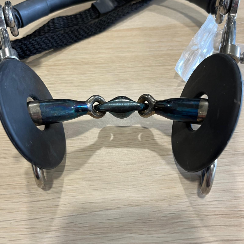 Hackamore combi double jointed short shanks used - Trust