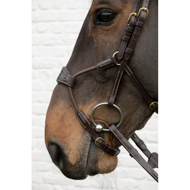 Elastic Hybrid Noseband Bridle - D Collection - Dy'on