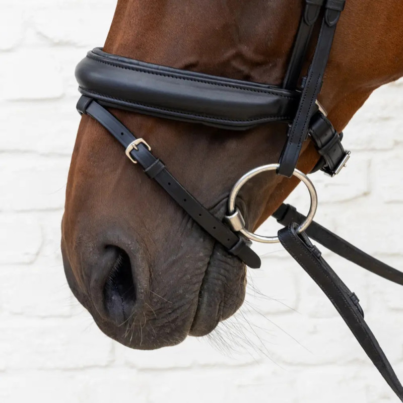 Bridle Medium Noseband - Soft Leather Collection - Dy'on