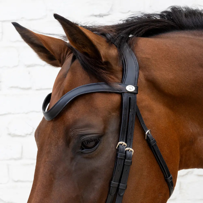 Bridle Medium Noseband - Soft Leather Collection - Dy'on