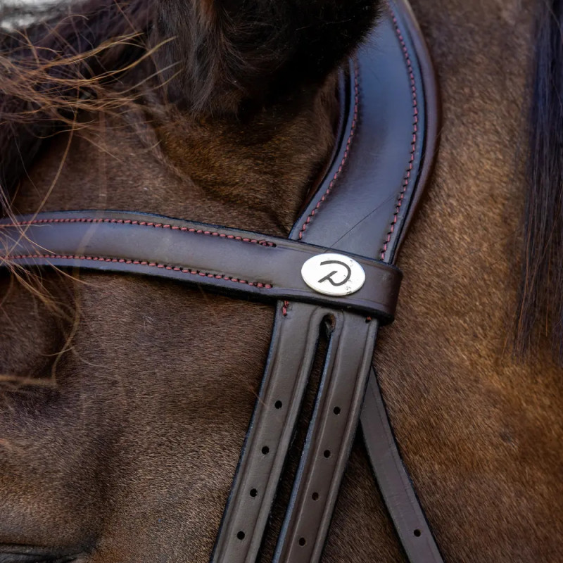 Bridle Medium Noseband - Soft Leather Collection - Dy'on