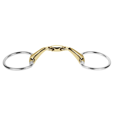 Eggbutt Snaffle Sweet Copper Double Jointed Level 2 - Stubben