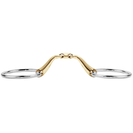 Eggbutt Snaffle Sweet Copper Double Jointed Level 3 - Stubben