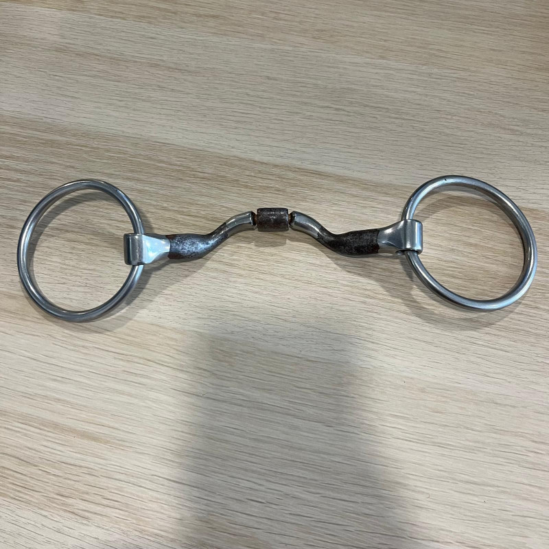 Mors 2 anneaux double brisure Barrel 20 d'occasion
