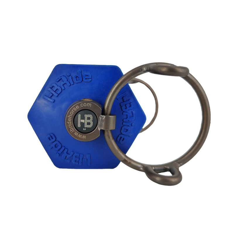 Sliding gag bit buckles- offset mouthpiece - PRO + - I-BRIDE