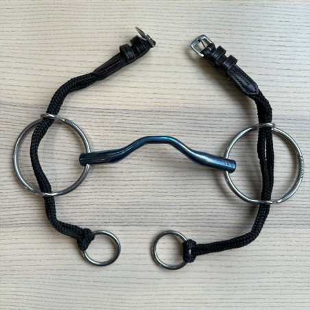 Medium ring gag titanium Happy Tongue used - Bombers | Mors & More