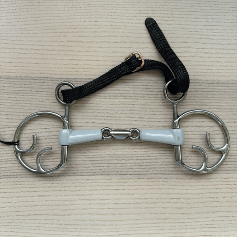 Mors Goyo Aga double brisure en résine d'occasion  - Beris | Mors & More