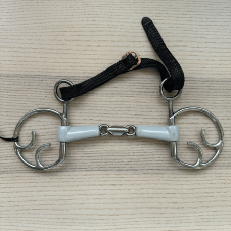 Mors Goyo Aga double brisure en résine d'occasion - Beris | Mors & More
