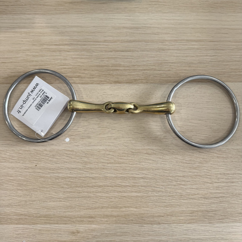 Full ring bit double joint - Jump'in used | Mors & More