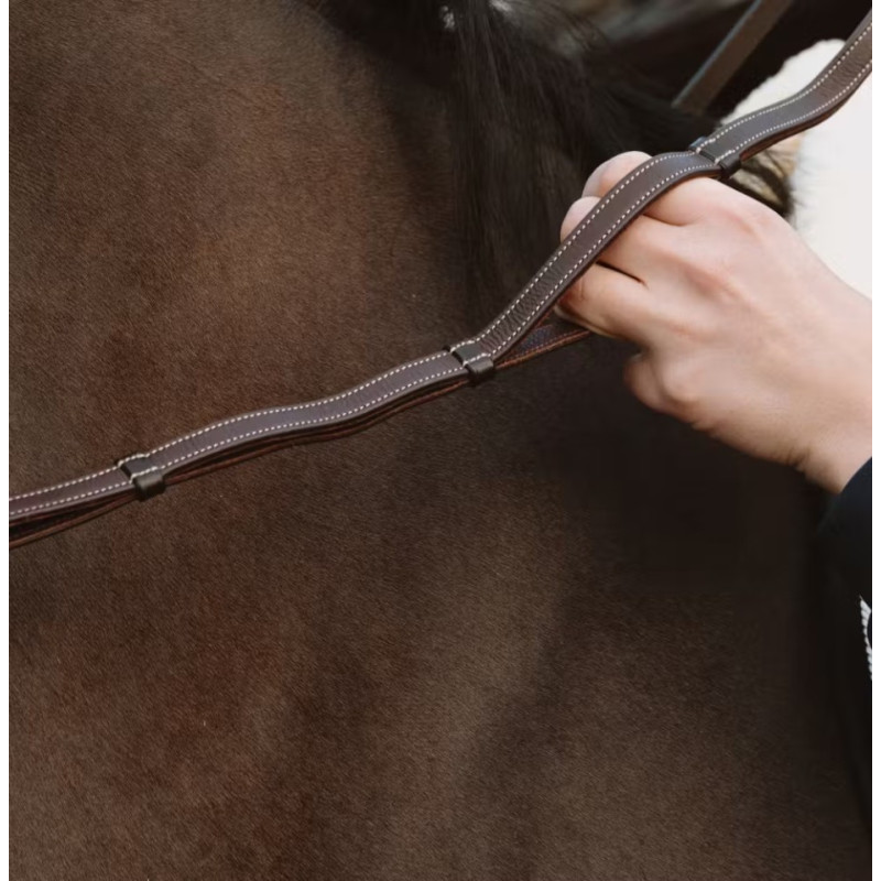Leather Handle Reins 1/2"- Working by Dy'on
