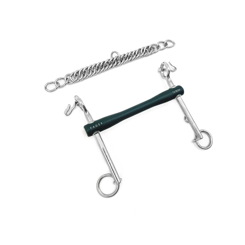 Nicole Rubber bit Weymouth - Fager | Mors & More