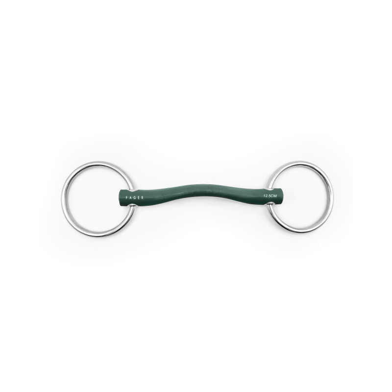Andrea Rubber bit Loose ring - Fager| Mors & More