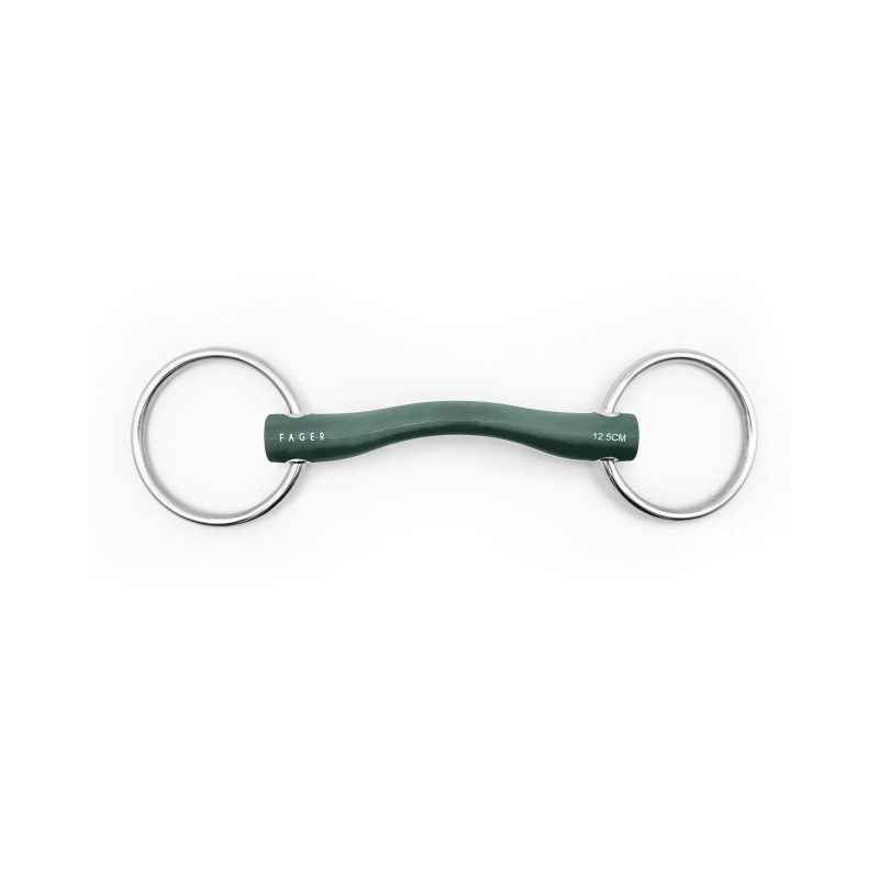 Andrea Rubber bit Loose ring - Fager| Mors & More