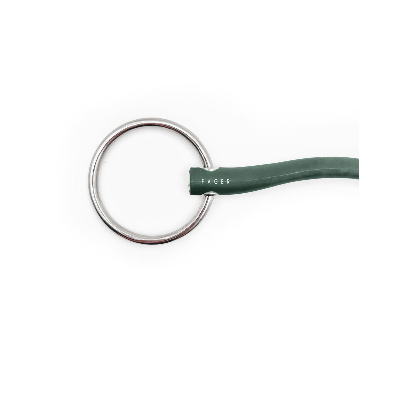 Andrea Rubber bit Loose ring - Fager| Mors & More