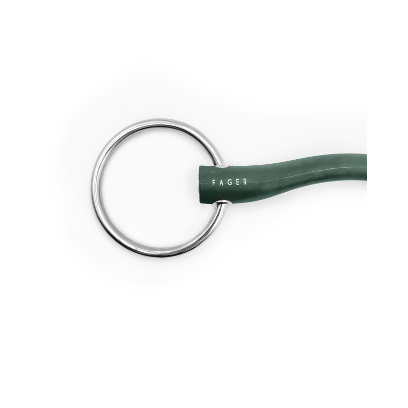 Andrea Rubber bit Loose ring - Fager| Mors & More