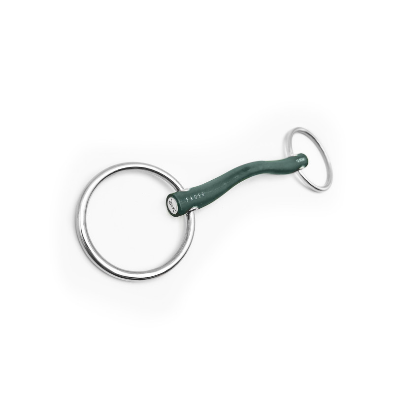 Andrea Rubber bit Loose ring - Fager| Mors & More