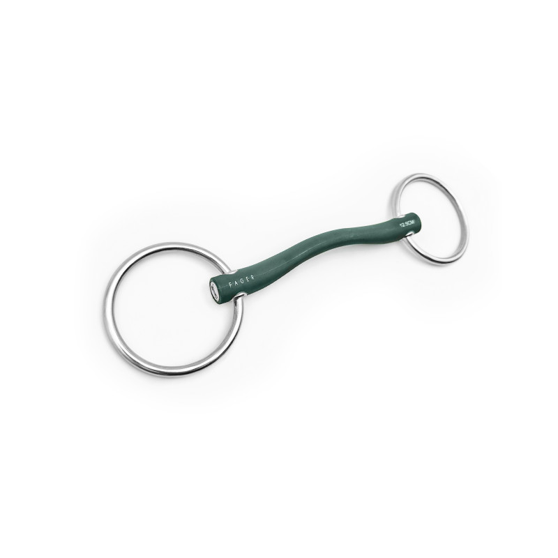 Andrea Rubber bit Loose ring - Fager| Mors & More