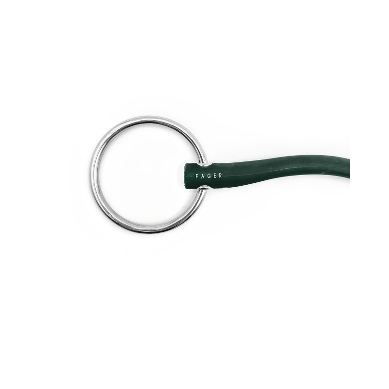 Andrea Rubber bit Loose ring - Fager| Mors & More