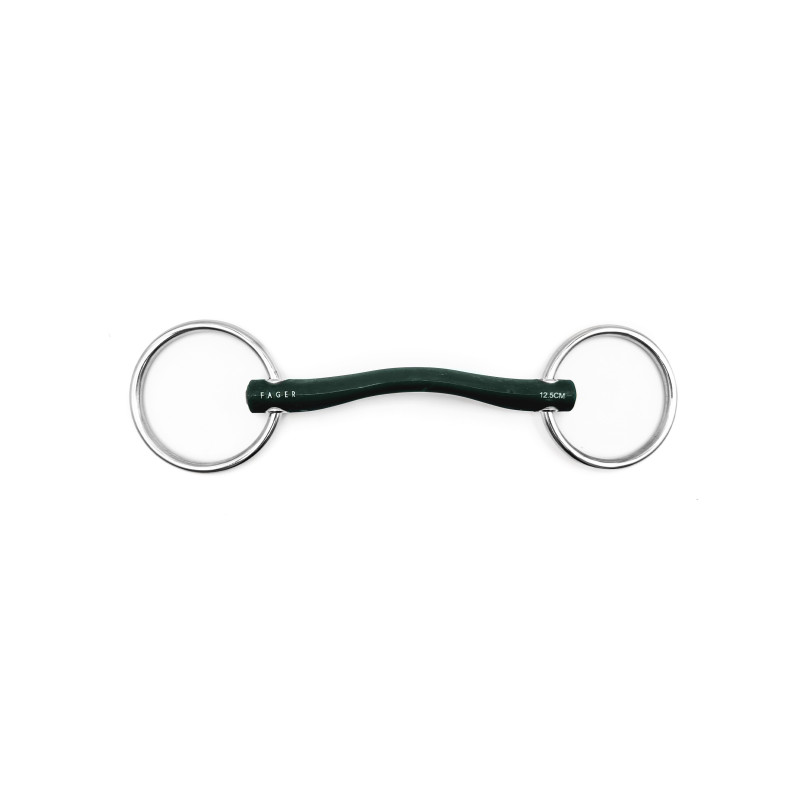 Andrea Rubber bit Loose ring - Fager| Mors & More