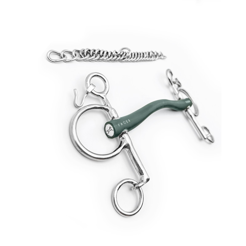Andrea Rubber bit baby pelham - Fager| Mors & More