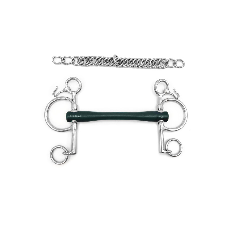 Nicole Rubber bit baby Pelham - Fager | Mors & More