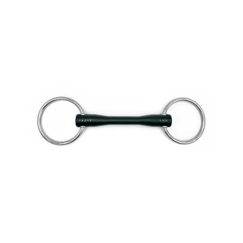 Nicole Rubber bit loose ring - Fager | Mors & More