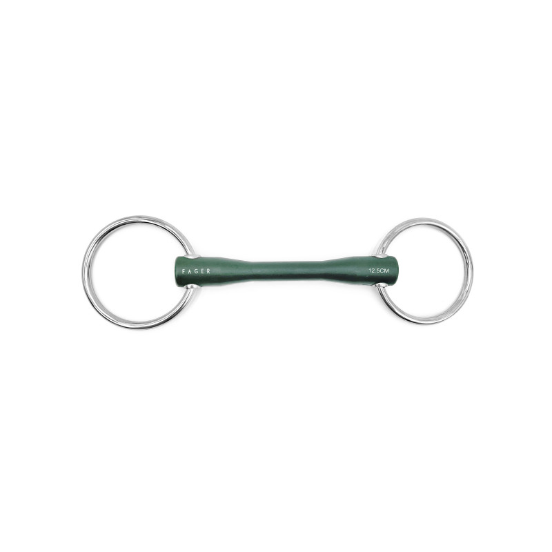 Nicole Rubber bit loose ring - Fager | Mors & More