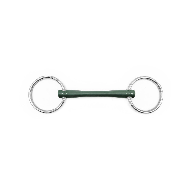 Nicole Rubber bit loose ring - Fager | Mors & More