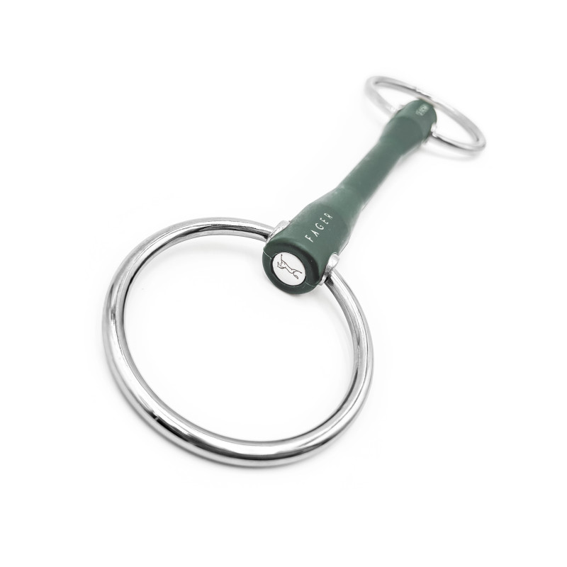 Nicole Rubber bit loose ring - Fager | Mors & More