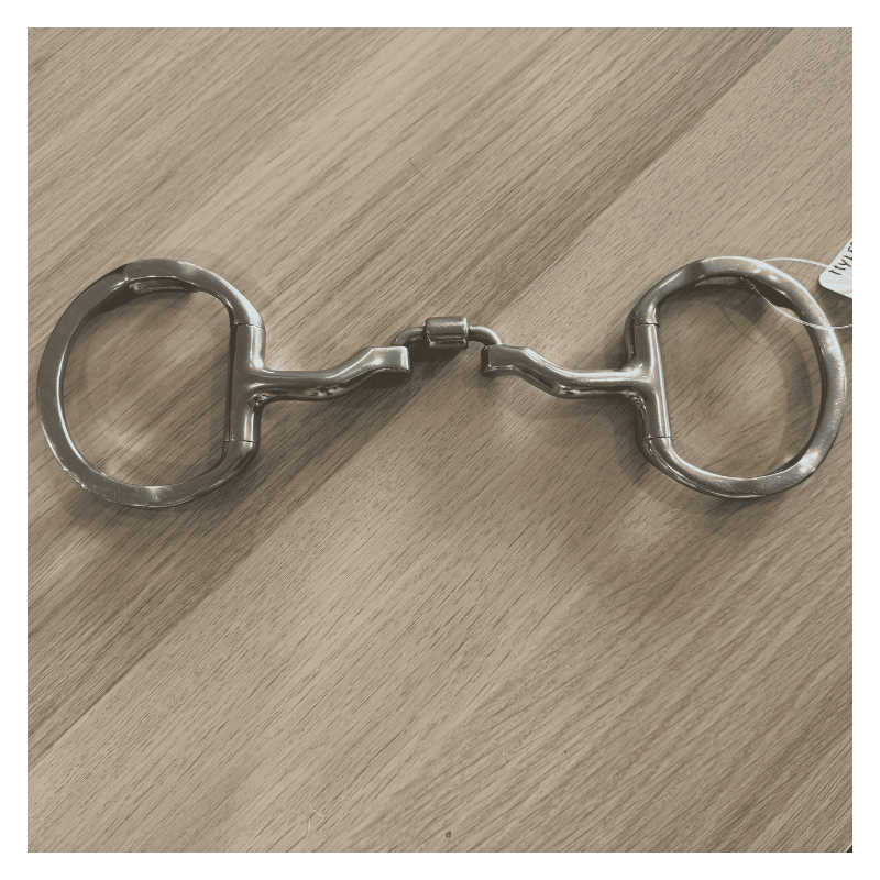 Eggbutt with Hooks and Correctional Ported Barrel Used - Myler| Mors & More