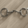 Eggbutt with Hooks and Correctional Ported Barrel Used - Myler| Mors & More