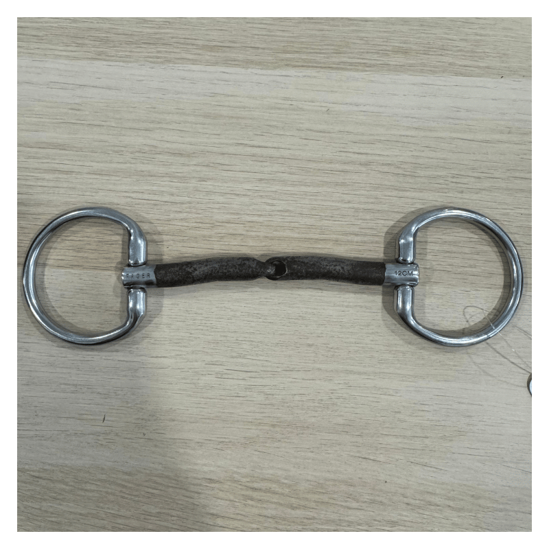 Jesper Titanium bradoon Eggbutt - Fager | Mors & More