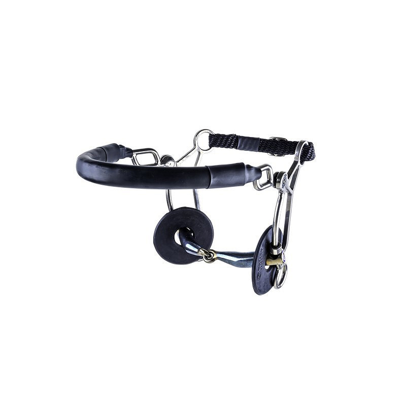 Sweet Iron Hackamore combi single jointed short shanks - Trust | Mors & More