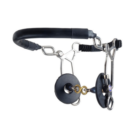 Hackamore combi double jointed french link short shanks - Trust | Mors & More
