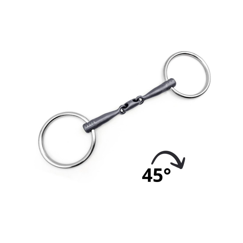 Mors Thilde 2 anneaux double brisure - Fager | Mors & More