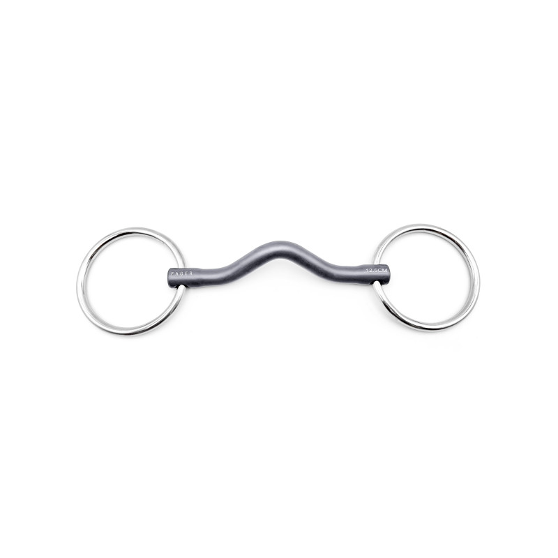 Hanna Titanium Loose Rings tongue port - Fager | Mors & More