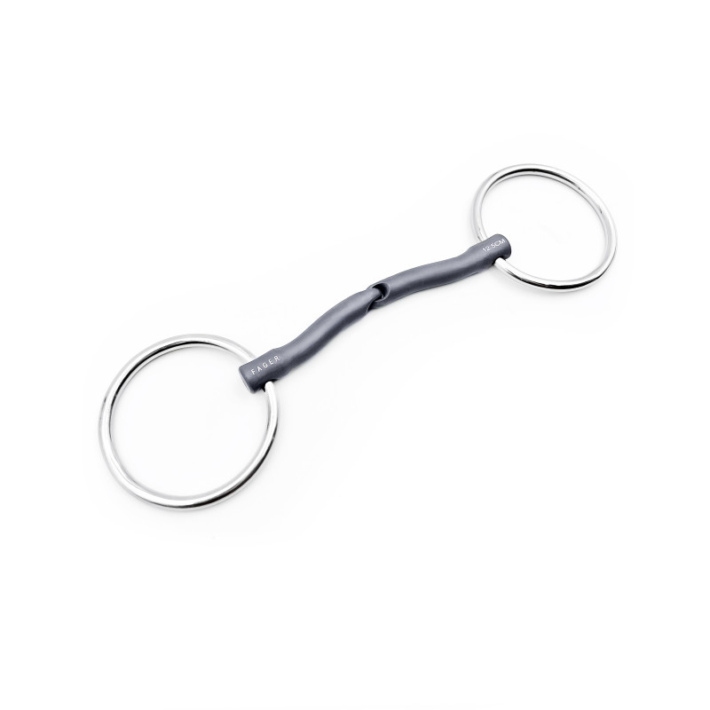 Mors Greta 2 anneaux simple brisure - Fager | Mors & More