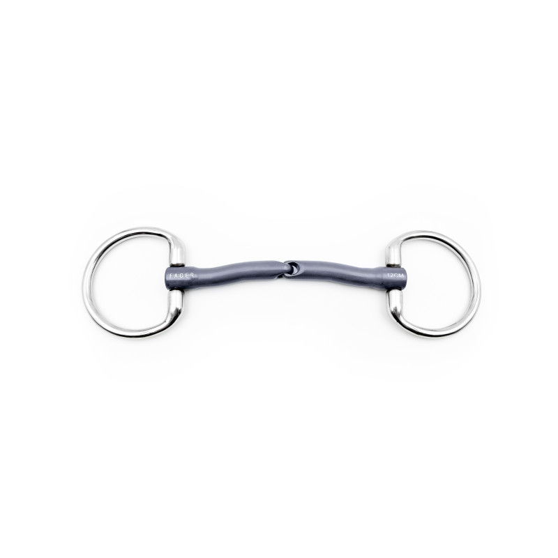 Mors de filet de bride Jasmine olives simple brisure - Fager| M&M