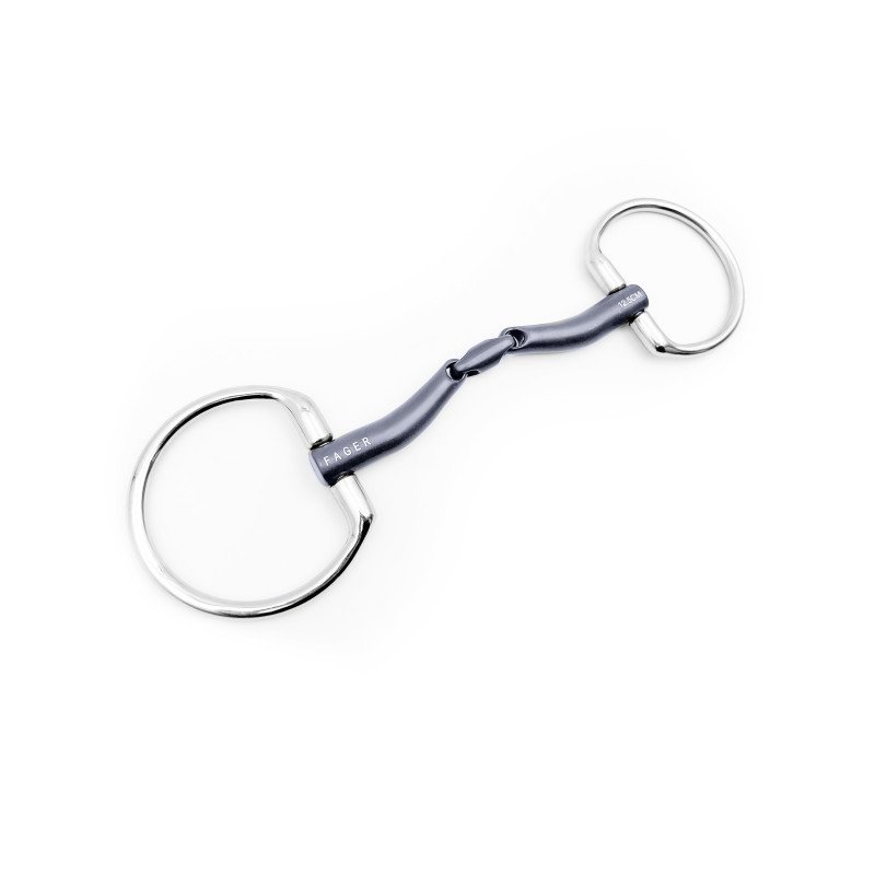 Maria Titanium Eggbutt fixed rings - Fager | Mors & More