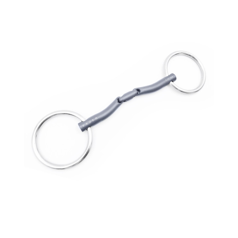 Mary Titanium Bradoon Loose Ring - Fager | Mors & More Mary Titanium Bradoon Loose Ring - Fager | Mors & More