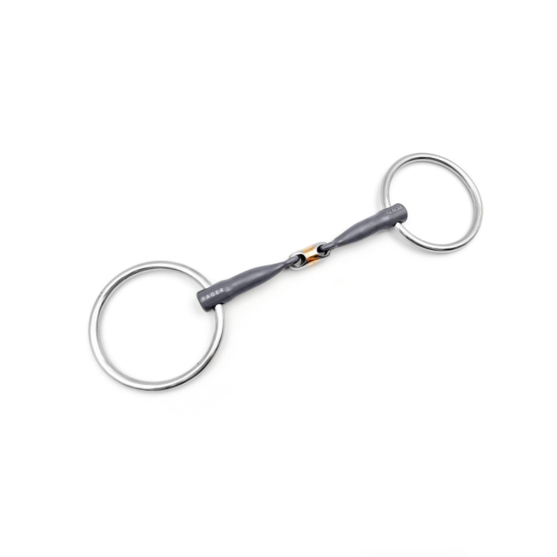 Mors Mia 2 anneaux double brisure - Fager | Mors & More Mors Mia 2 anneaux double brisure - Fager | Mors & More