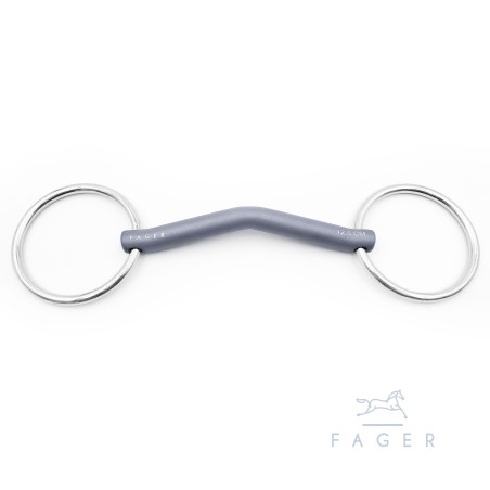 Sara Titanium Loose Rings tongue port - Fager | Mors & More