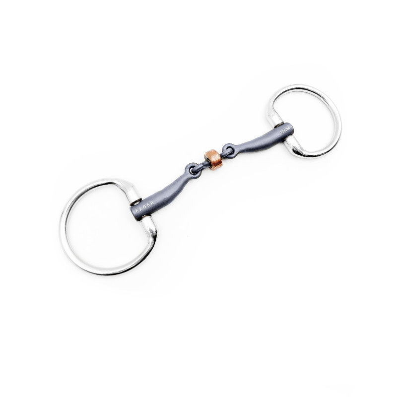 Stephanie Titanium Bradoon fixed ring - Fager | Mors & More Stephanie Titanium Bradoon fixed ring - Fager | Mors & More