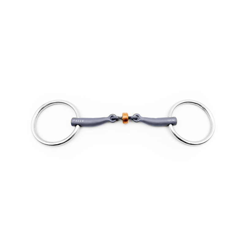 Stephanie Titanium Bradoon loose ring - Fager | Mors & More