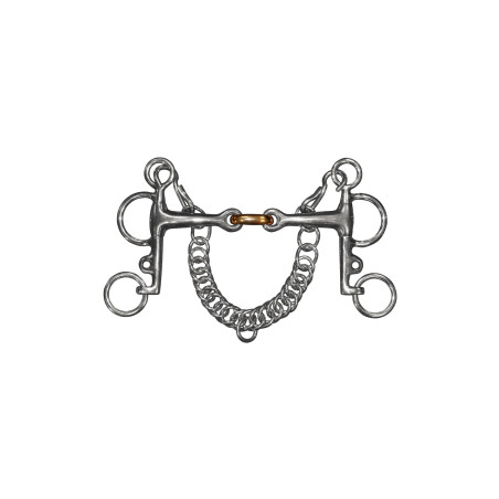 Mors Pelham double brisure fin petites branches - Privilege equitation| M&M