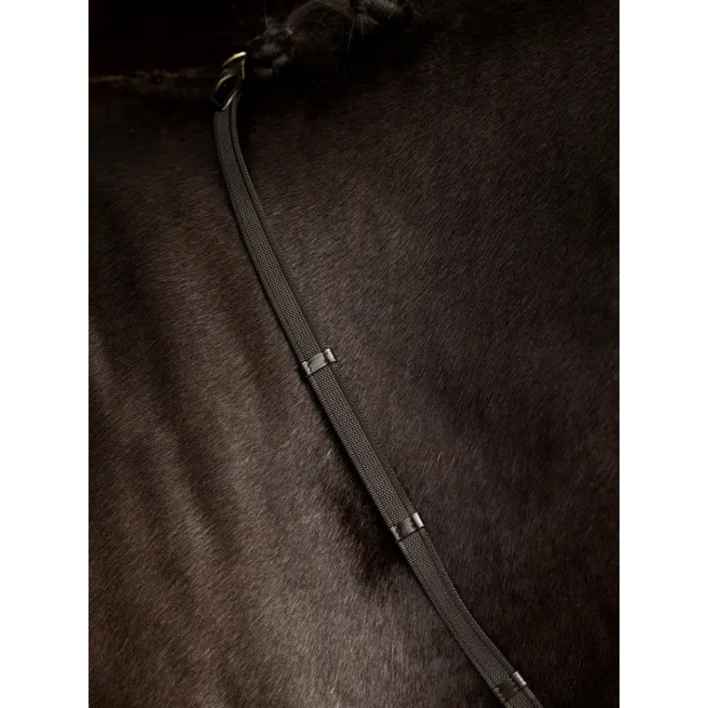 Rênes Continental tissus grip avec 5 arrêtoirs - Lemieux | Mors & More Rênes Continental tissus grip avec 5 arrêtoirs - Lemieux | Mors & More
