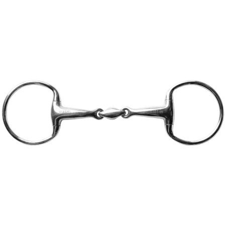 Mors olives double brisure en Inox - Stübben | M&M