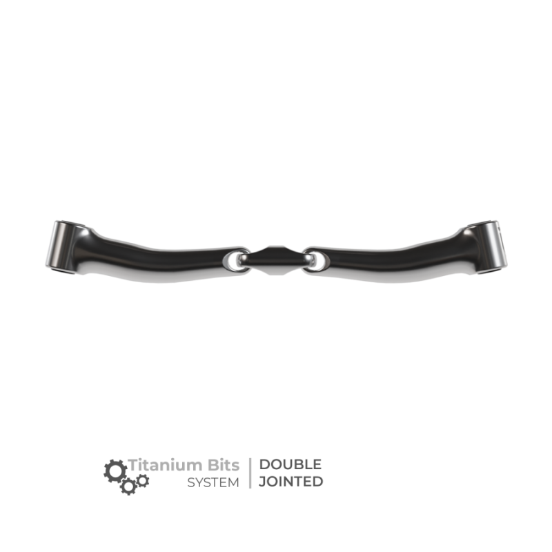 Mouthpiece for Winderen bit double  jointed Titanium - Winderen | Mors & More