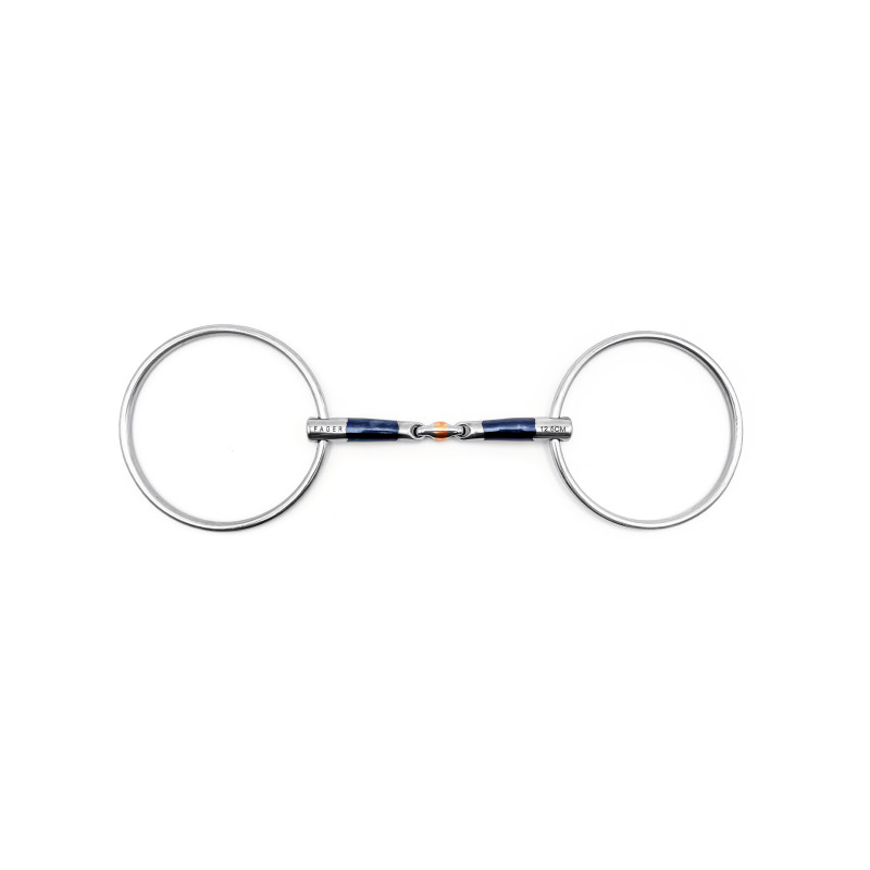 Mors JOHN Grands anneaux double brisure Fager | Mors & More