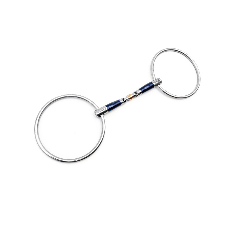 Mors JOHN Grands anneaux double brisure Fager | Mors & More